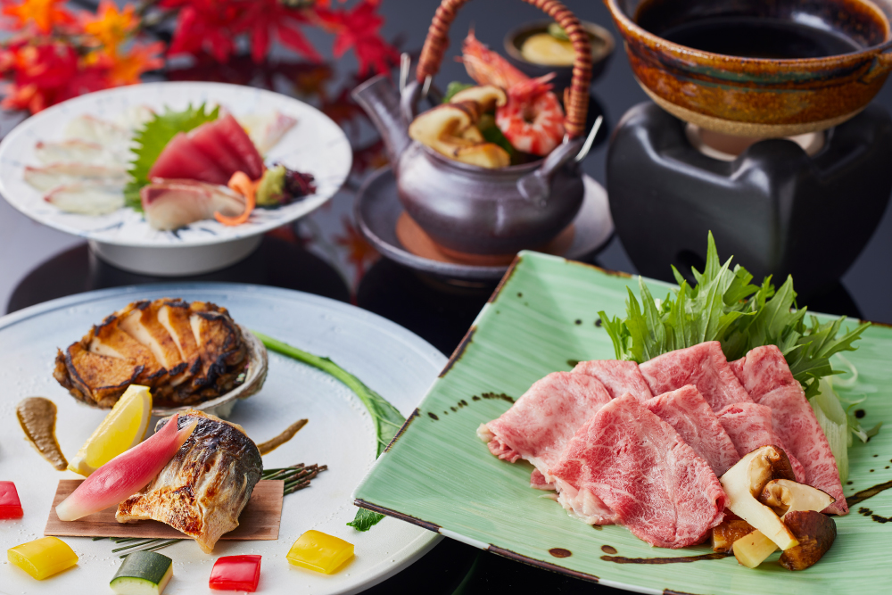 旬会席 楓の料理